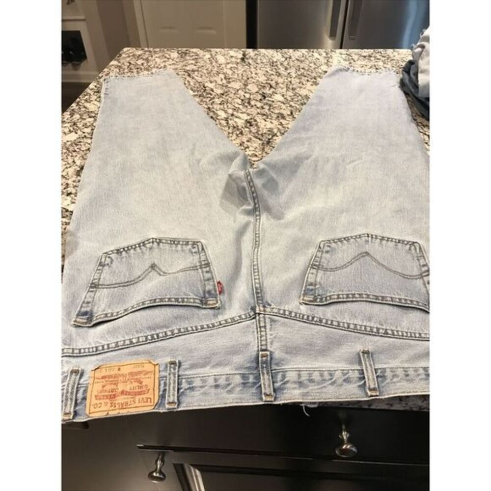 Vtg‎ Levi's 560 Comfort Fit Jean Cotton Measures 38x29 (tag 40x30) - Picture 5 of 8